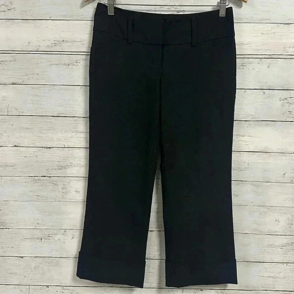 Express Pants - Express Editor Cropped Black Pants Size 2